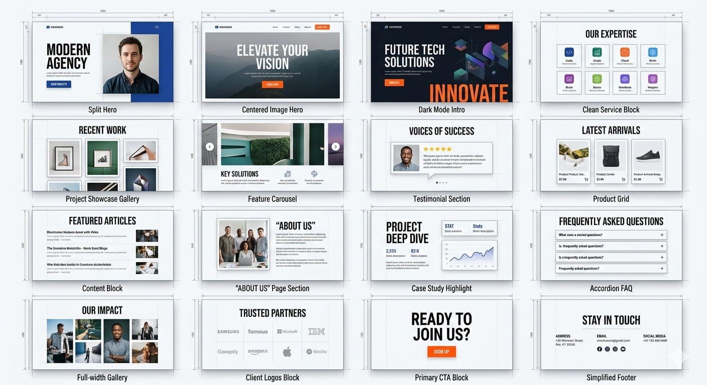 Versana Block Patterns - Versana WordPress Block Theme