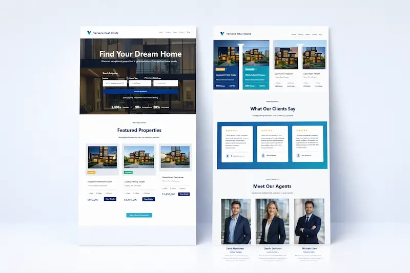 Versana WordPress Block Theme for Real Estate & Property website